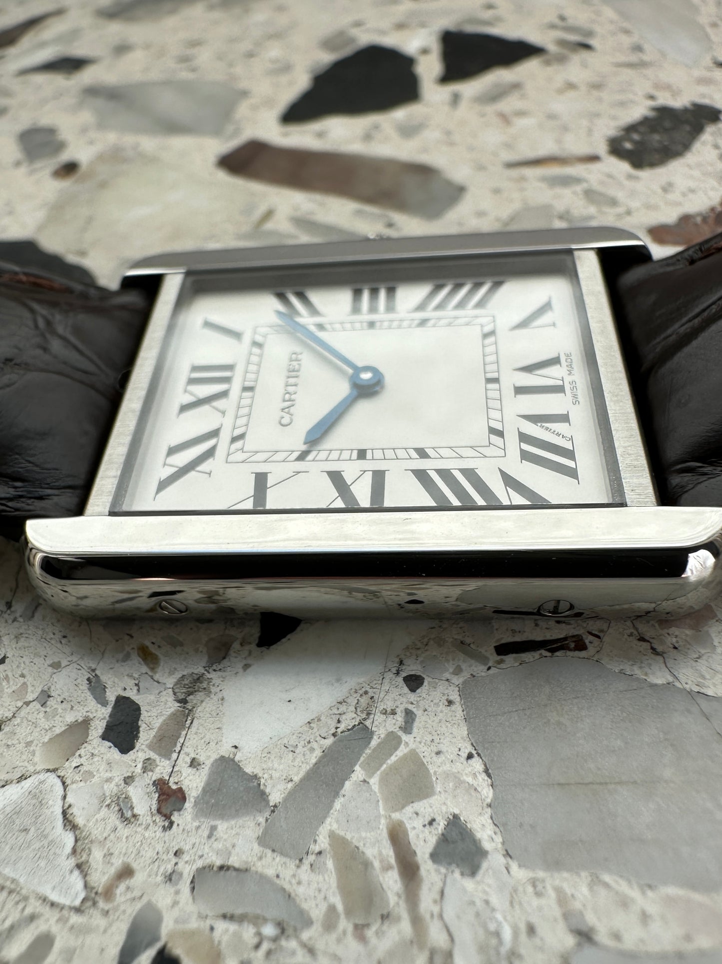Cartier Tank Solo 3169 (Cartier Garantie 01.2029) WSTA0028 - Box & Papers