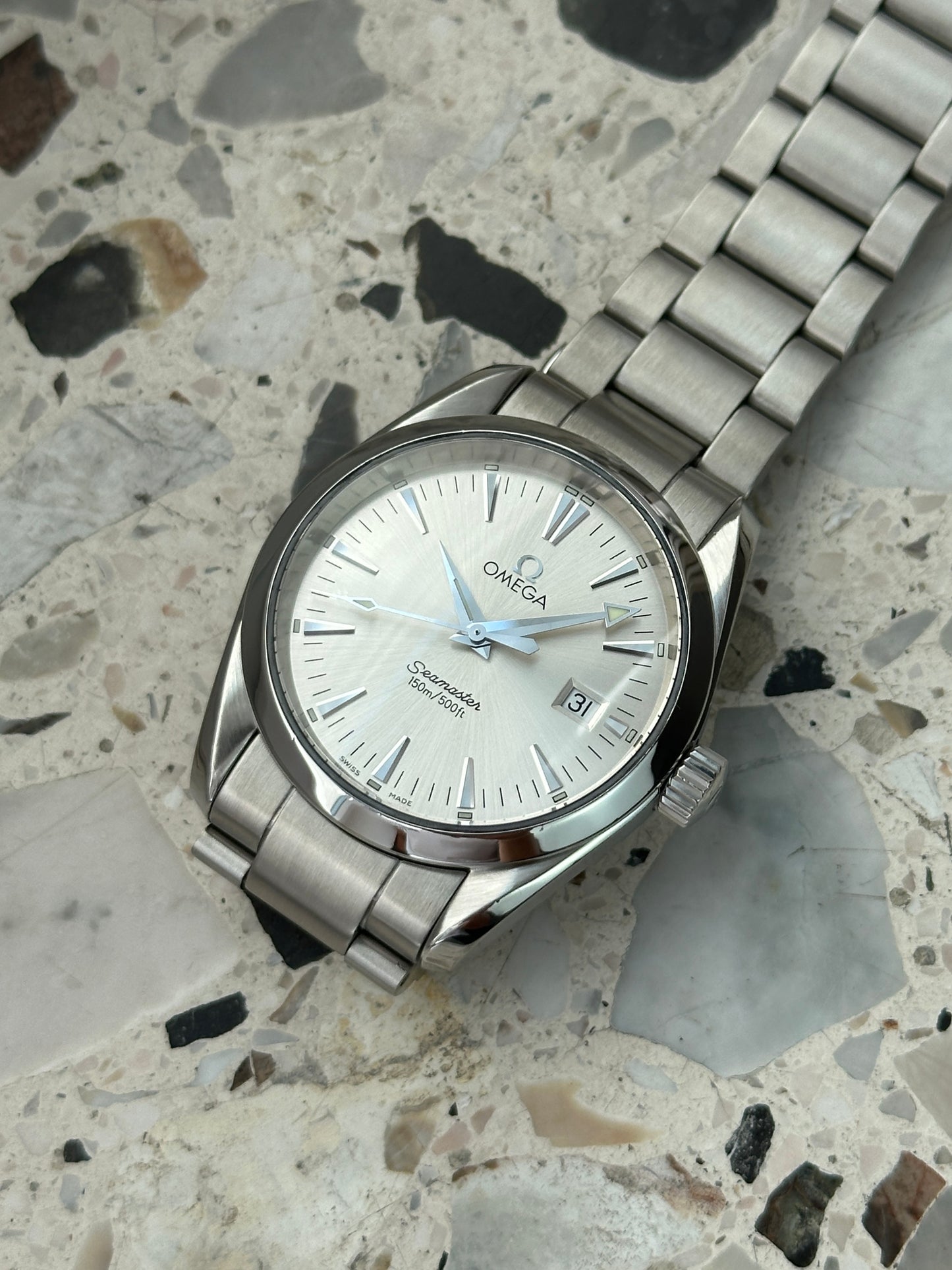 Omega Seamaster 2518.30 Aqua Terra (Silver Dial)