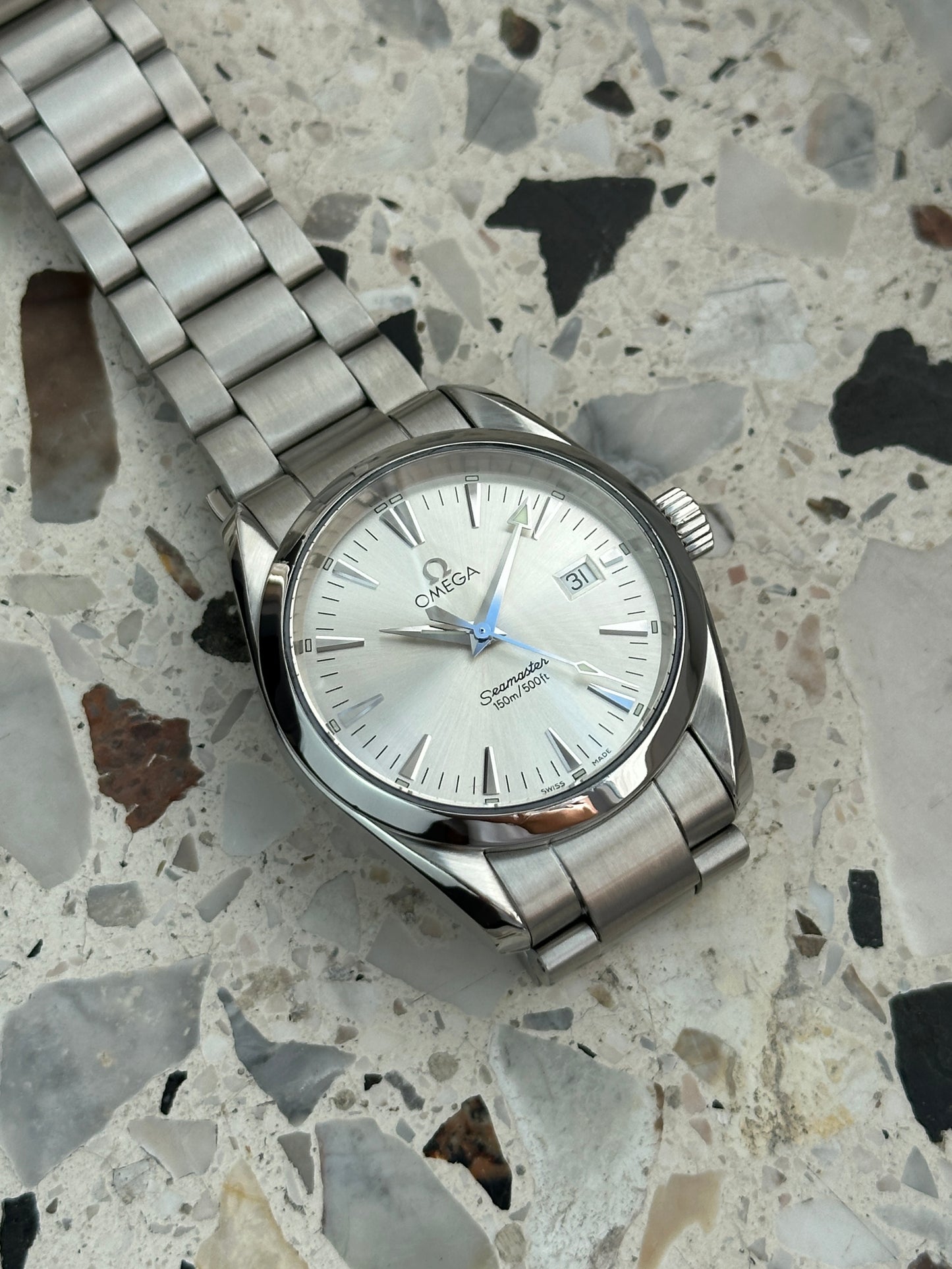 Omega Seamaster 2518.30 Aqua Terra (Silver Dial)