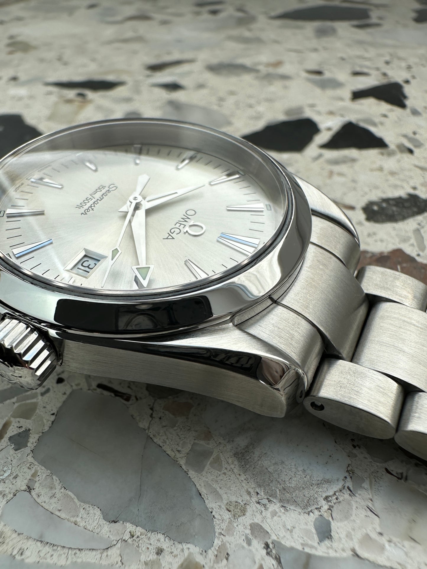 Omega Seamaster 2518.30 Aqua Terra (Silver Dial)