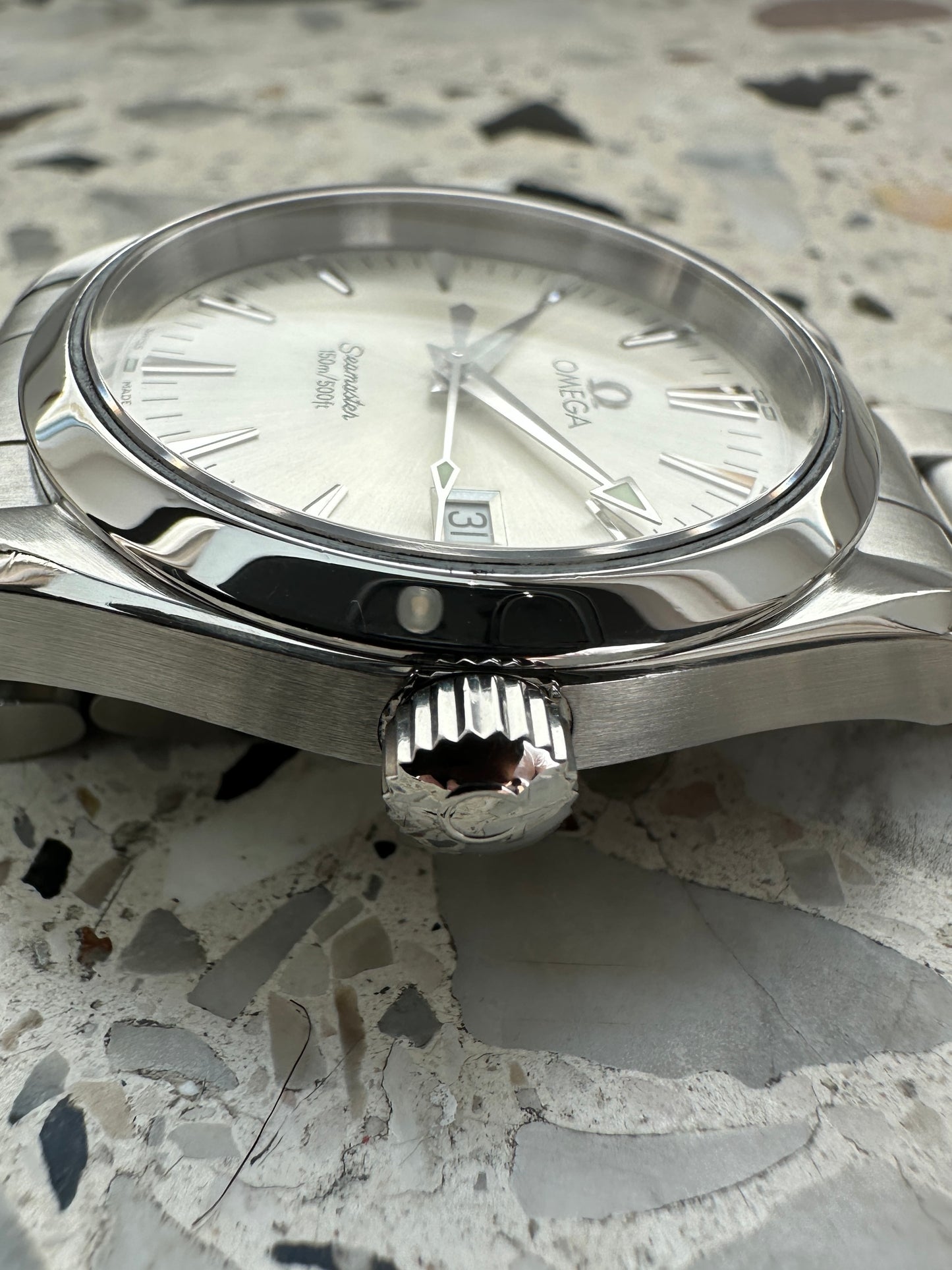 Omega Seamaster 2518.30 Aqua Terra (Silver Dial)