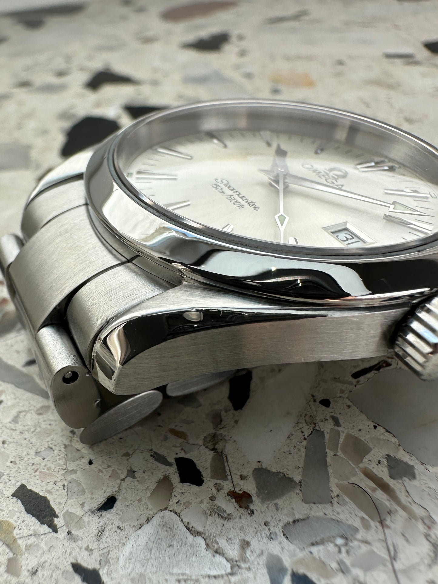 Omega Seamaster 2518.30 Aqua Terra (Silver Dial)