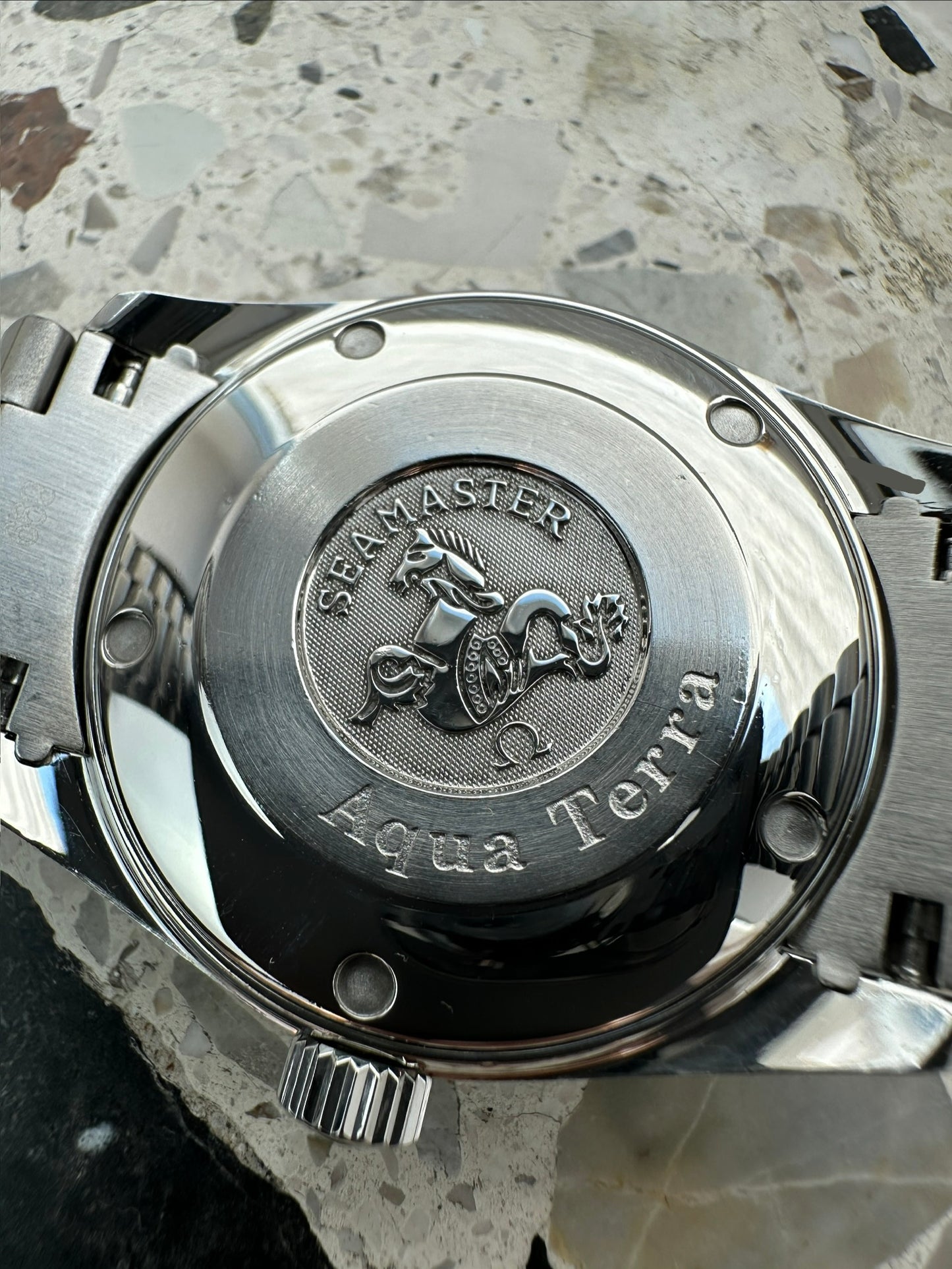 Omega Seamaster 2518.30 Aqua Terra (Silver Dial)