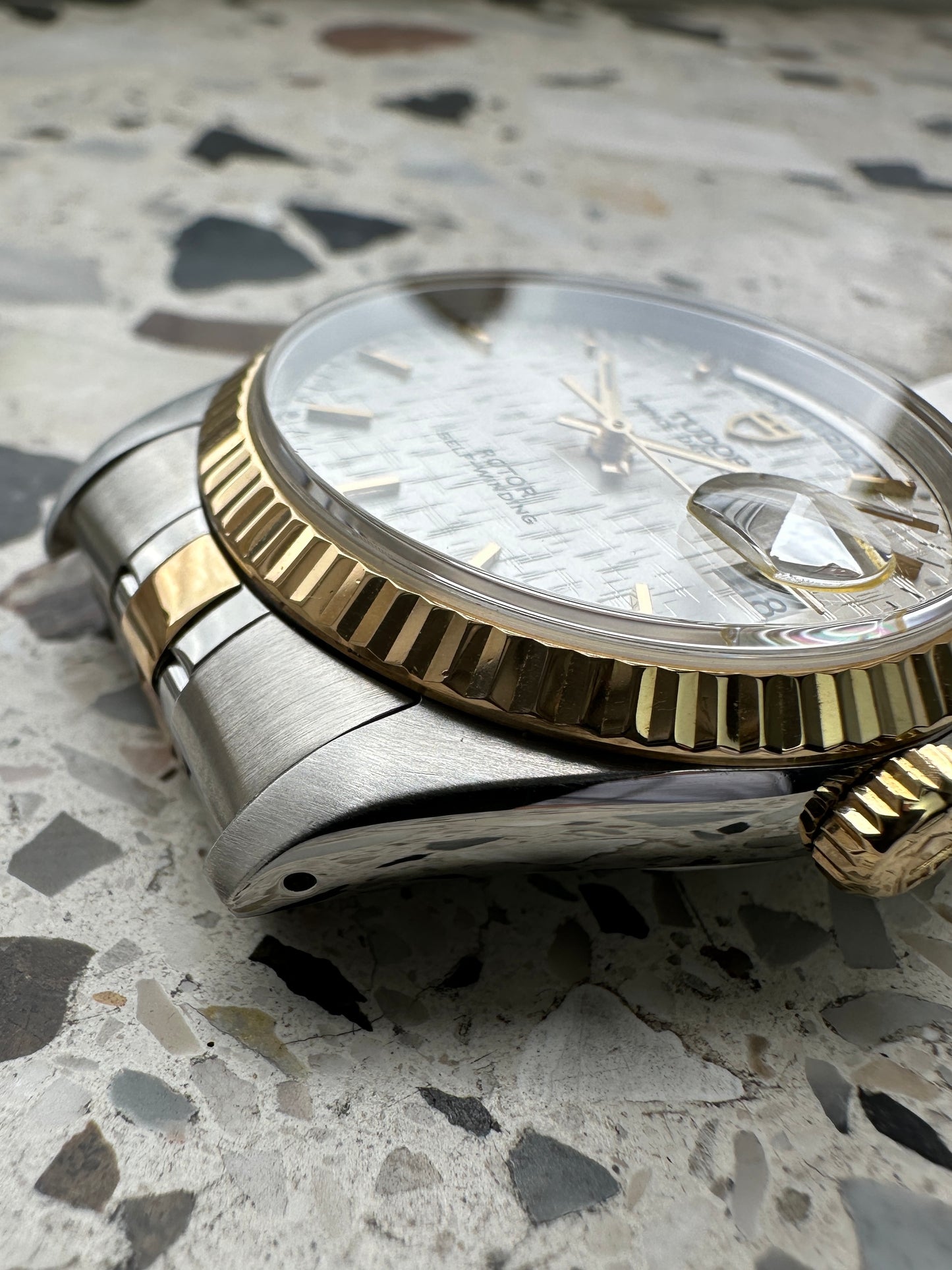 Tudor Prince 76213 Date Day (Full Set) - white linen dial