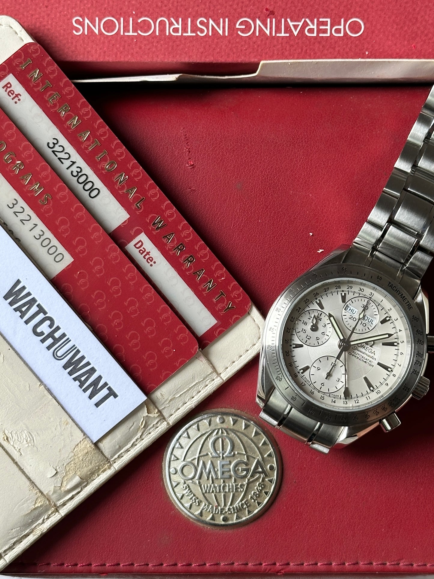 Omega Speedmaster (Full Set) Triple Date 3221.30
