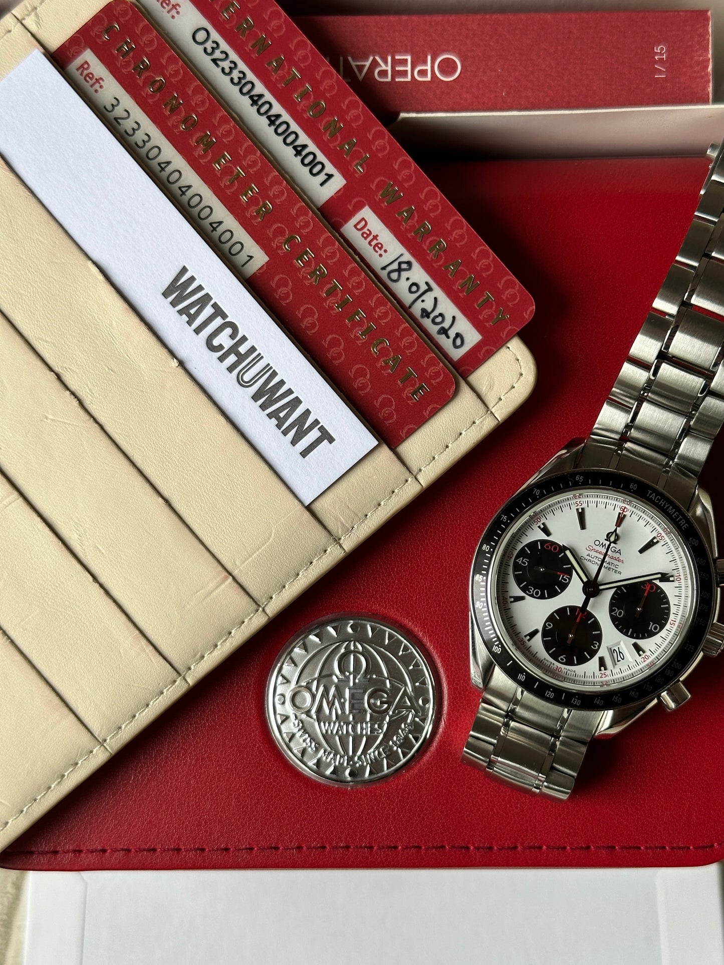 Omega Speedmaster Date - Full Set (Panda Dial) 323.30.40.40.04.001