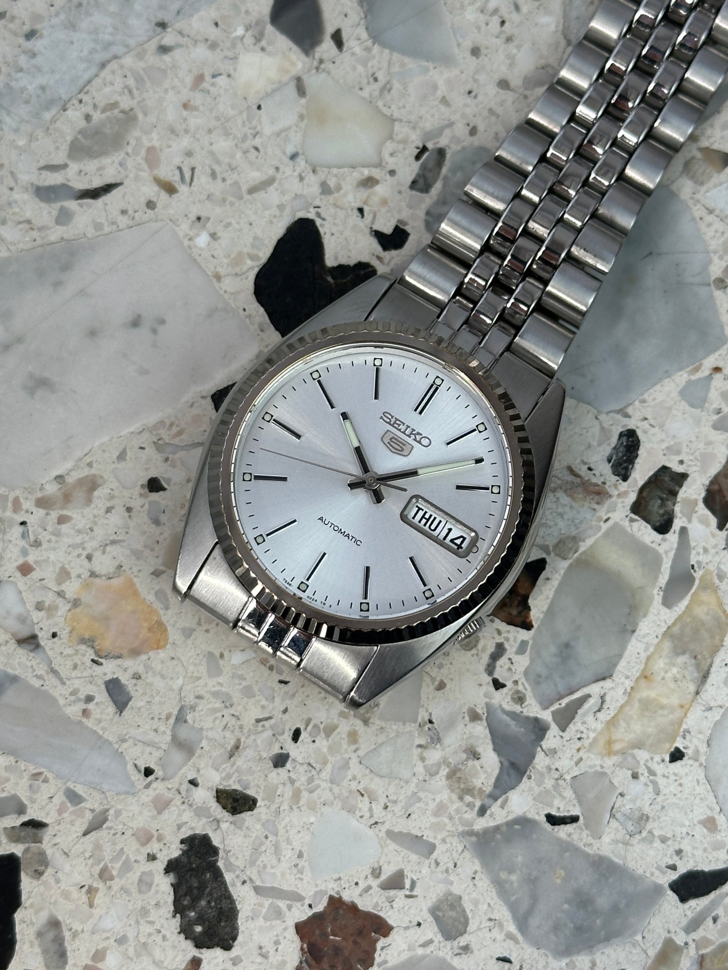 Seiko 5 SNXJ 89 (7s26-3110) Datejust