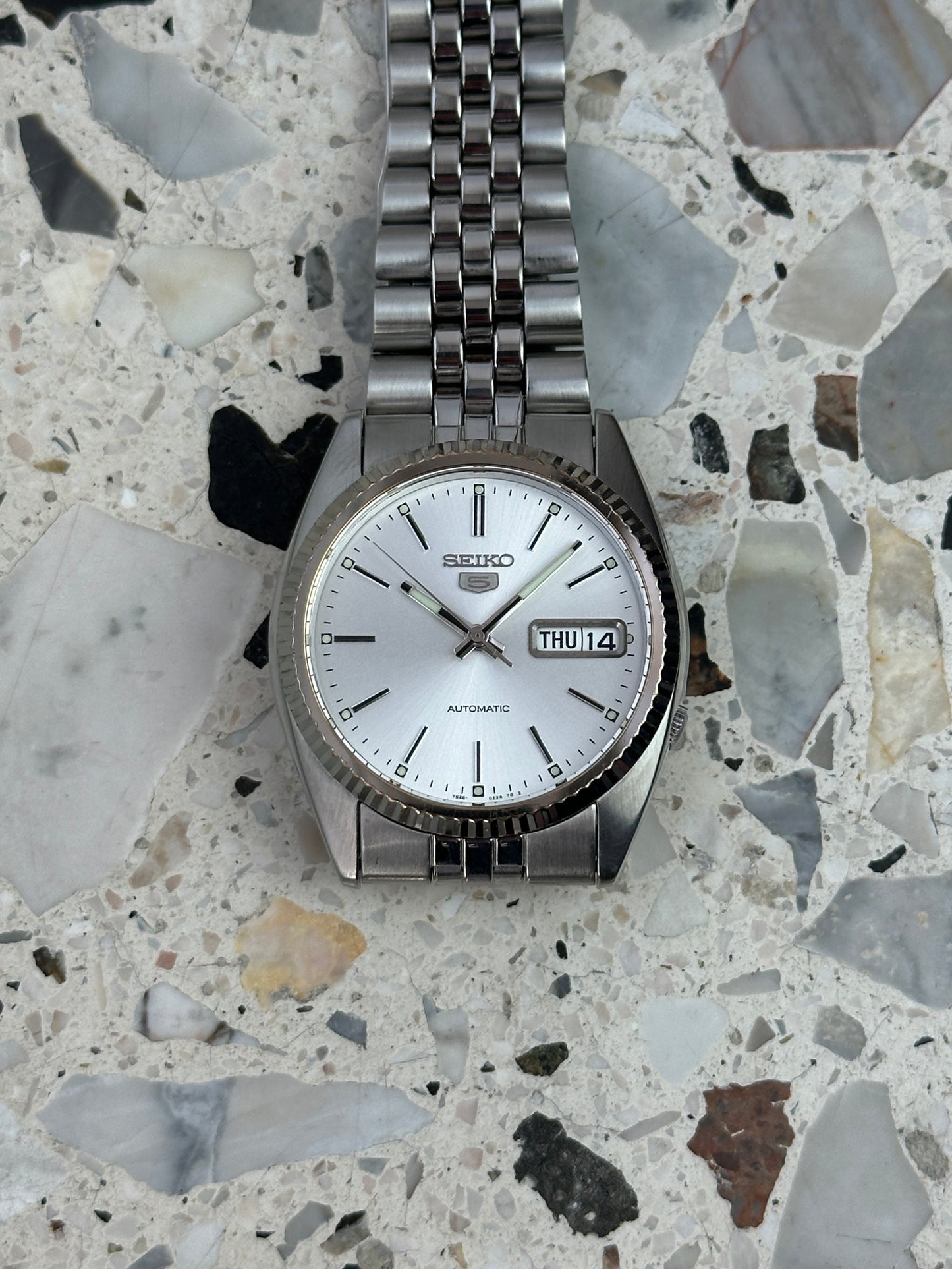 Seiko 5 SNXJ 89 (7s26-3110) Datejust