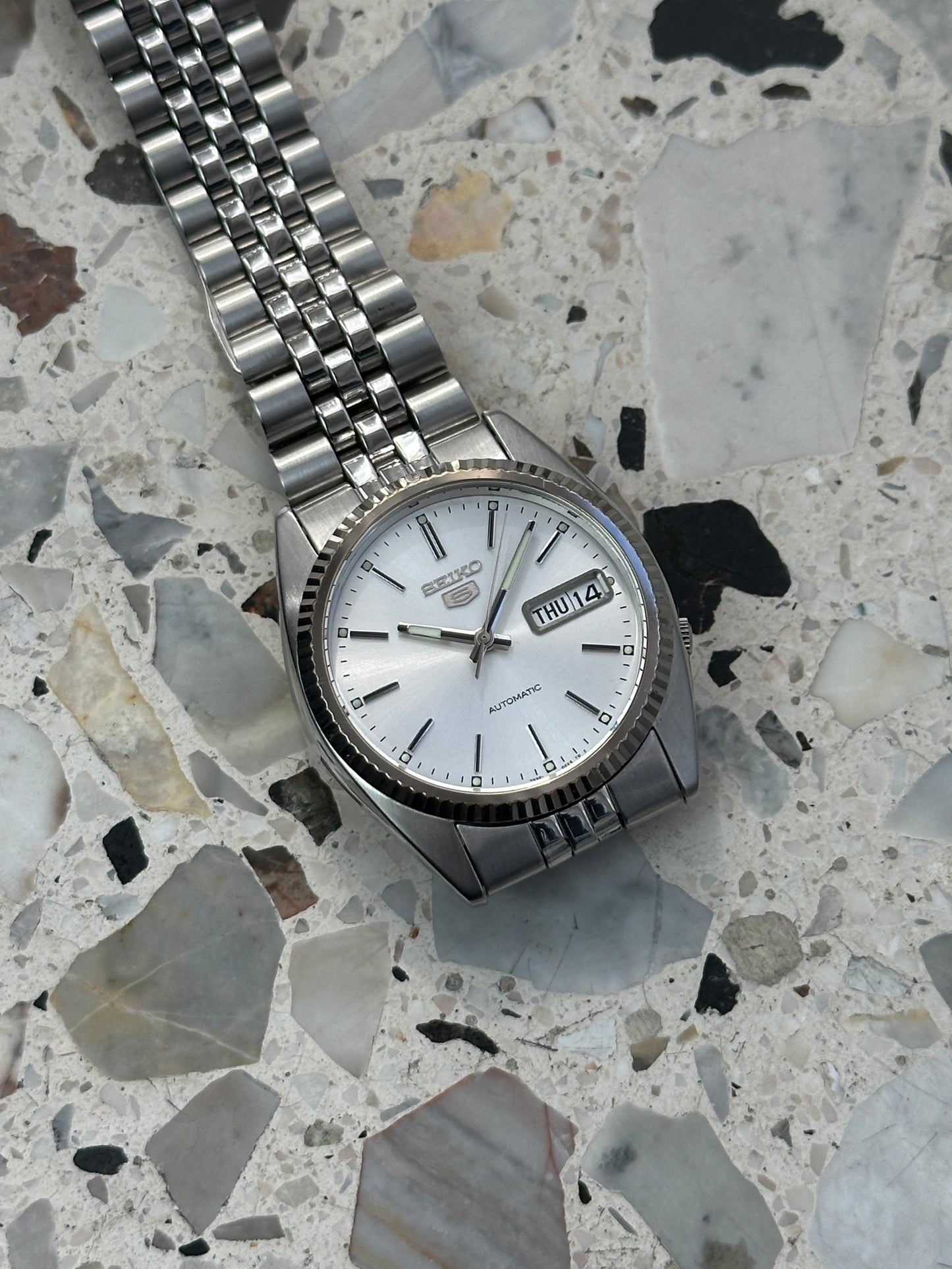 Seiko 5 SNXJ 89 (7s26-3110) Datejust
