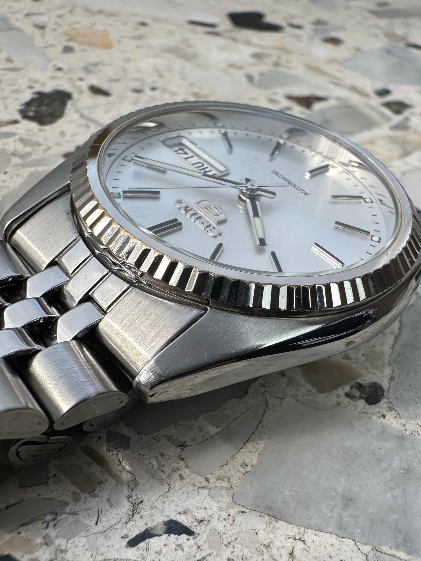 Seiko 5 SNXJ 89 (7s26-3110) Datejust
