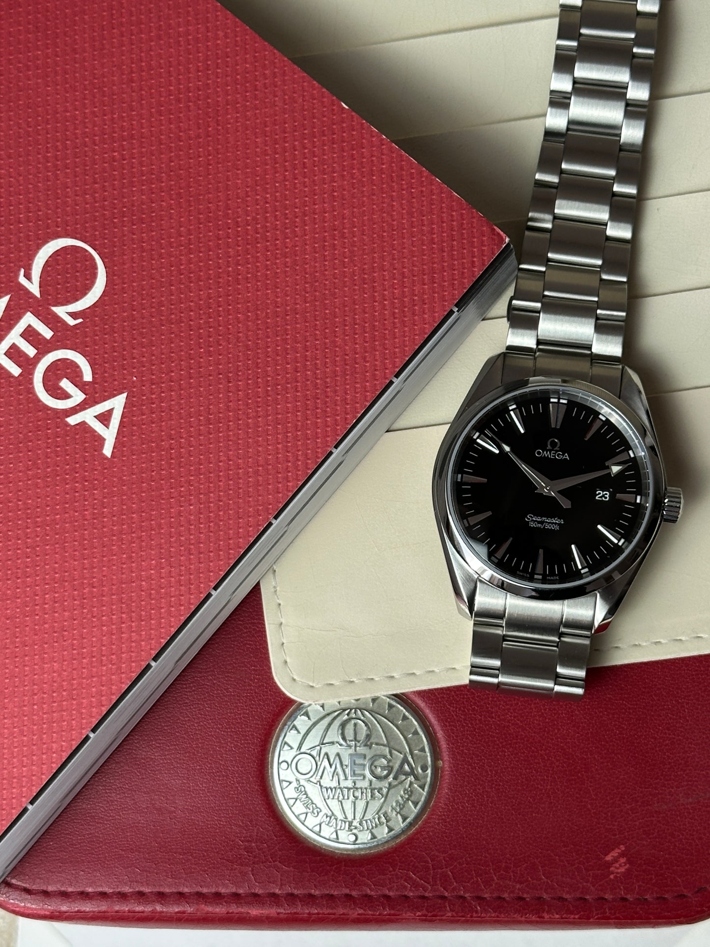 Omega Seamaster (Box & Instruktion) 2517.50 Aqua Terra
