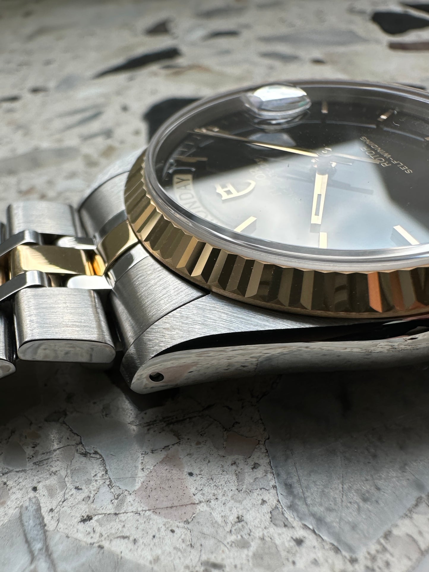 Tudor Prince Date Day (Full Set) 76213 (schwarzes Zifferblatt)