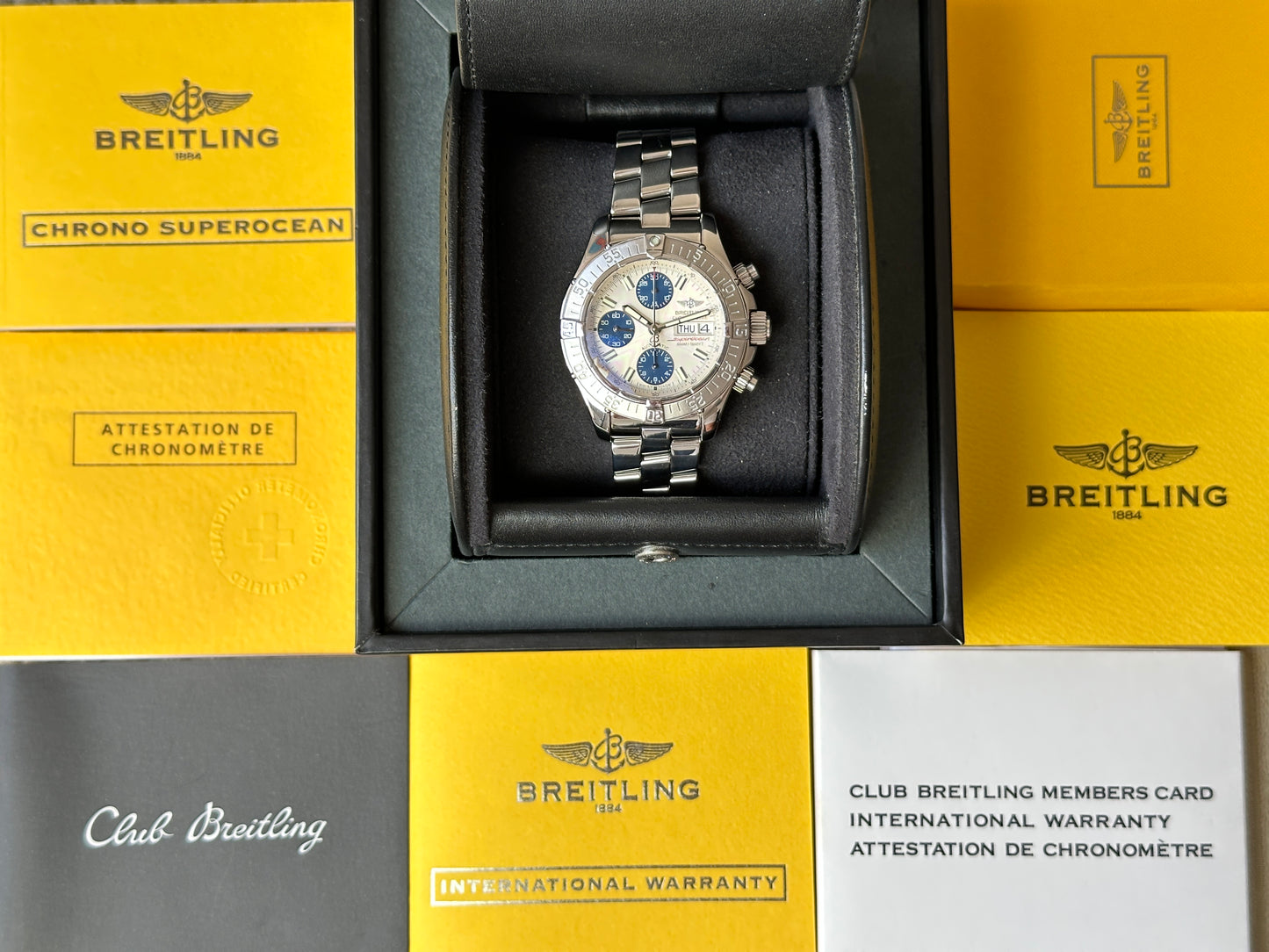 Breitling Superocean Chronograph II (Full Set) A13340