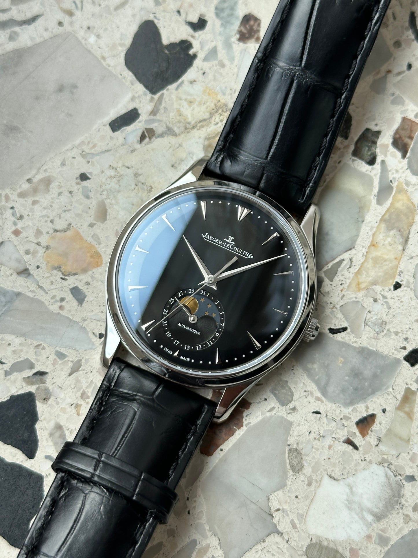 Jaeger-LeCoultre Master Ultra Thin Moon (Box & Paper + Guaranty 05.2028) Q1368470