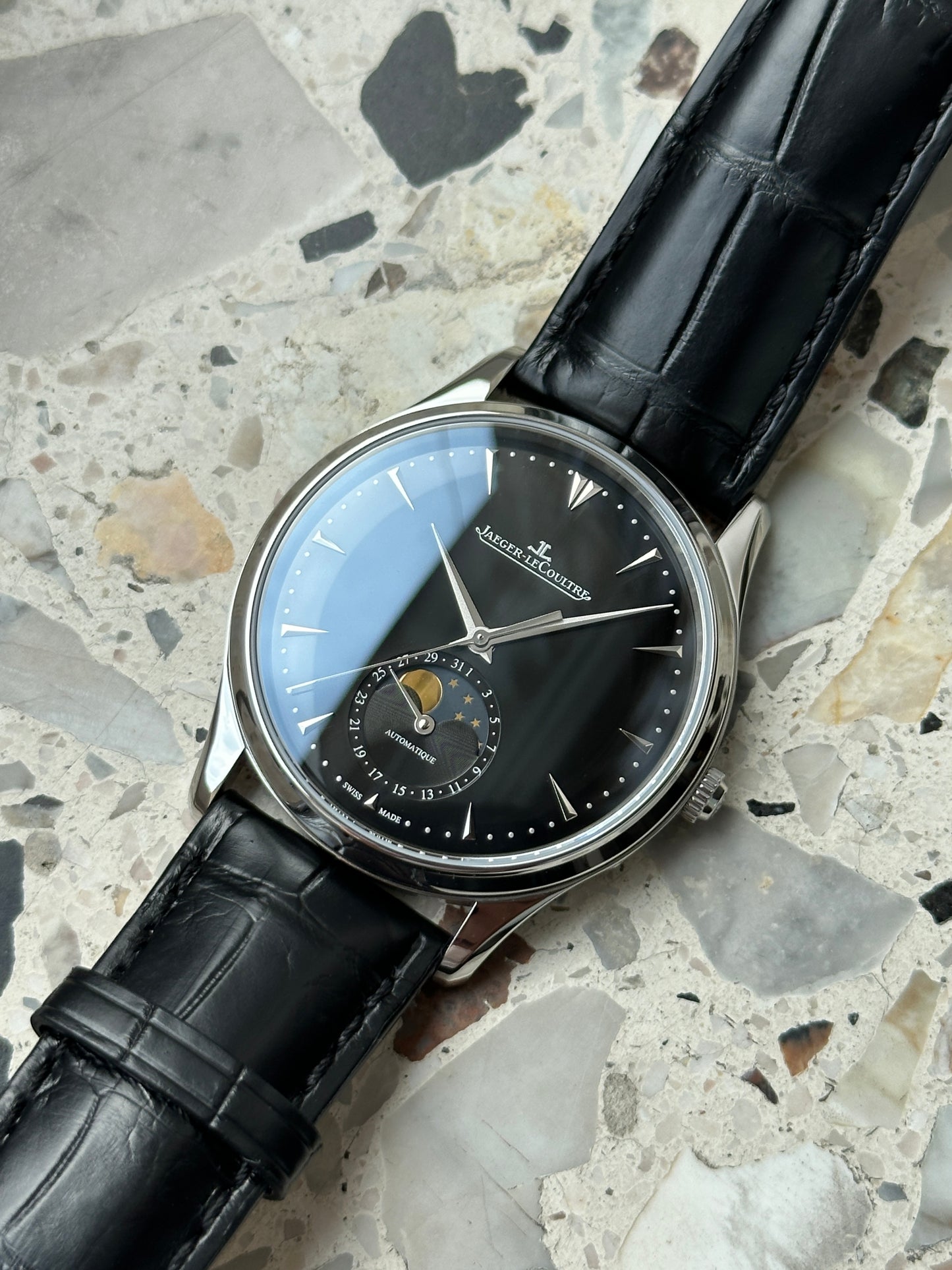 Jaeger-LeCoultre Master Ultra Thin Moon (Box & Paper + Guaranty 05.2028) Q1368470