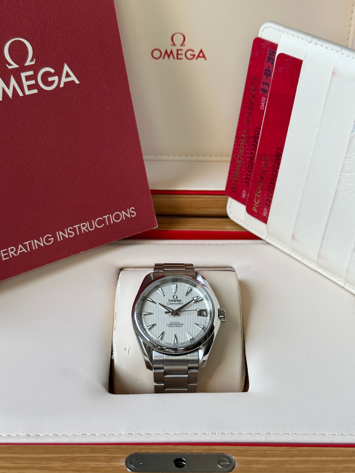 Omega Seamaster (Box & Papiere) Aqua Terra 231.10.39.21.02.001
