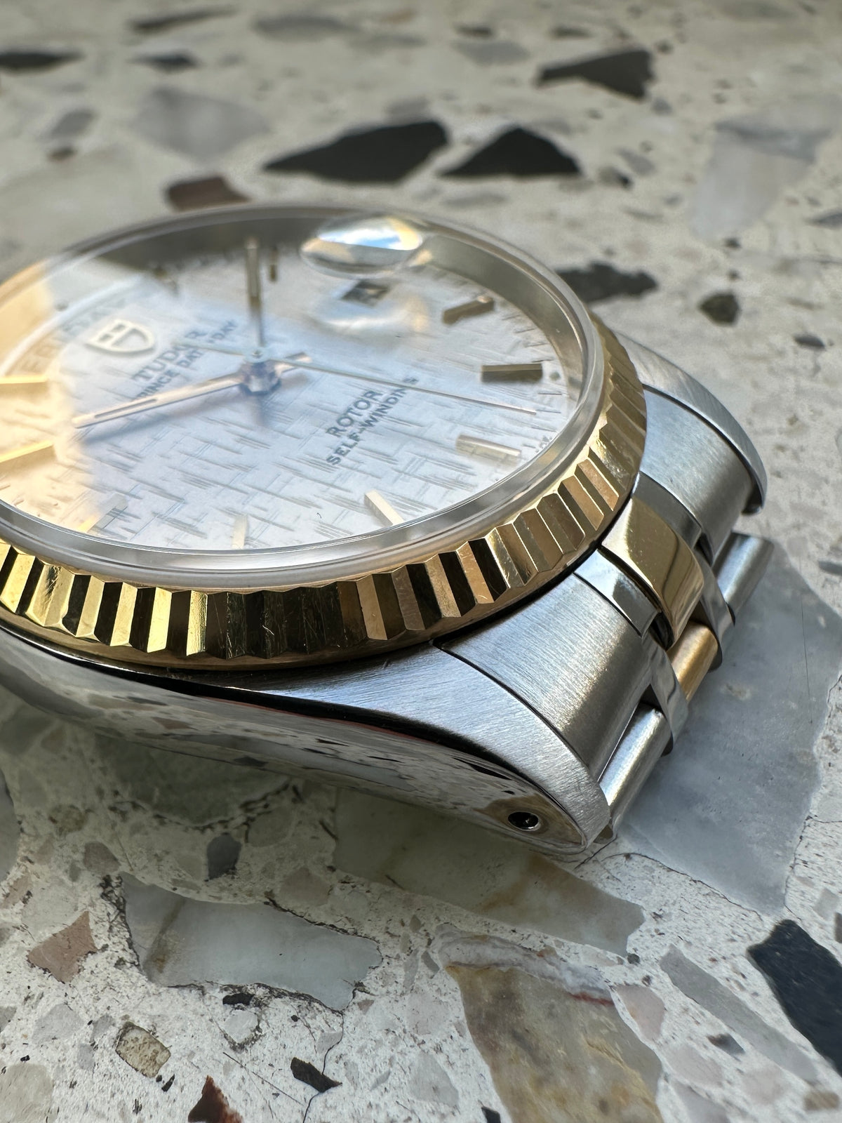 Tudor Prince 76213 Date Day (Full Set) - white linen dial
