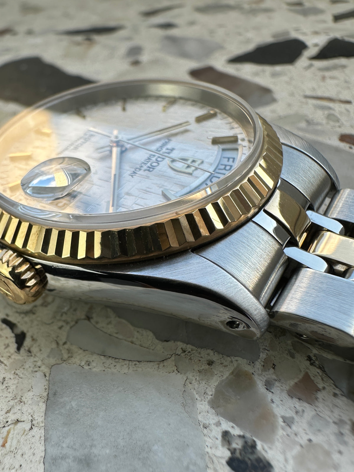 Tudor Prince 76213 Date Day (Full Set) - white linen dial