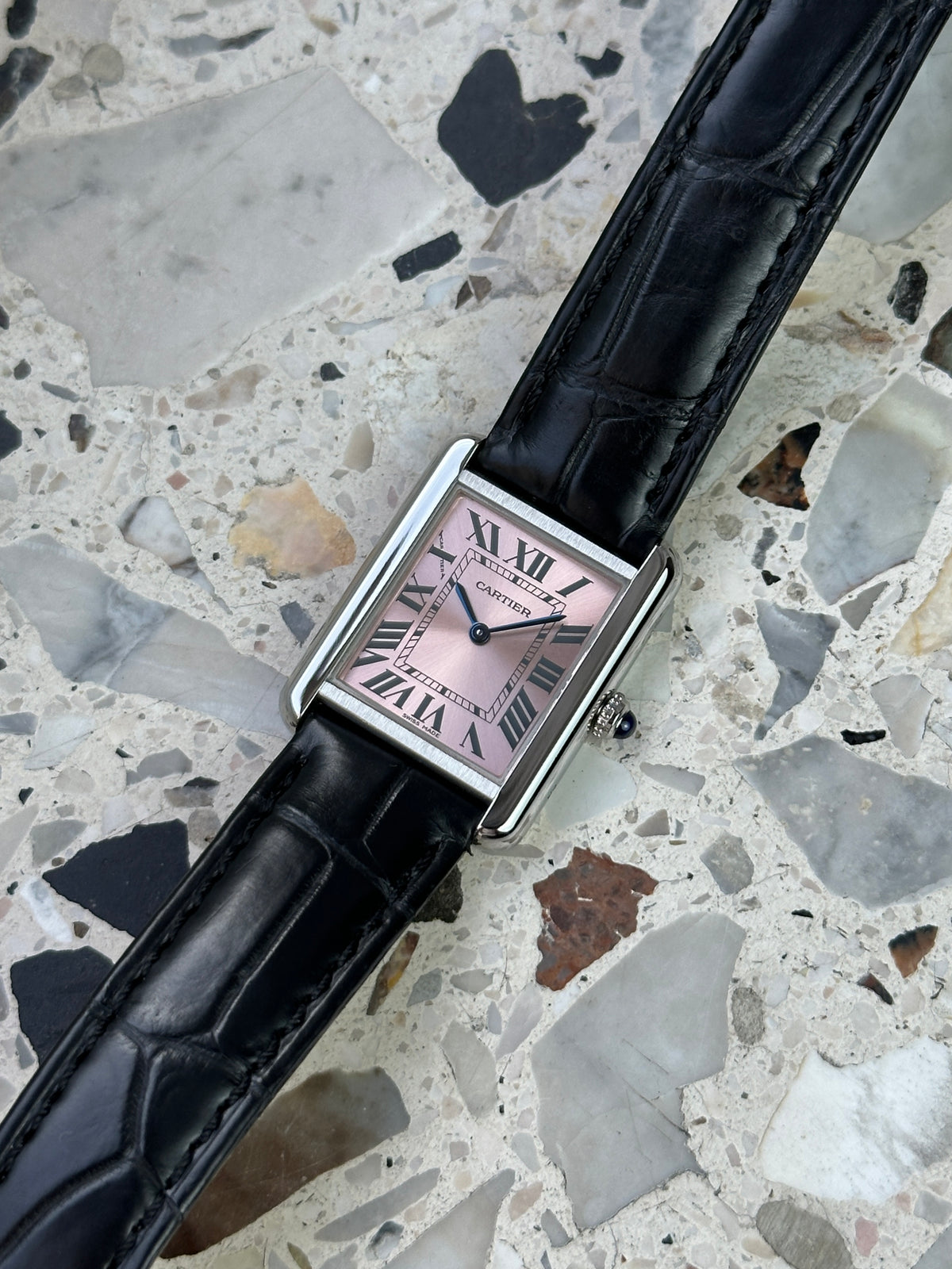 Cartier Tank Solo 3170 (Box & Papers) W5200000