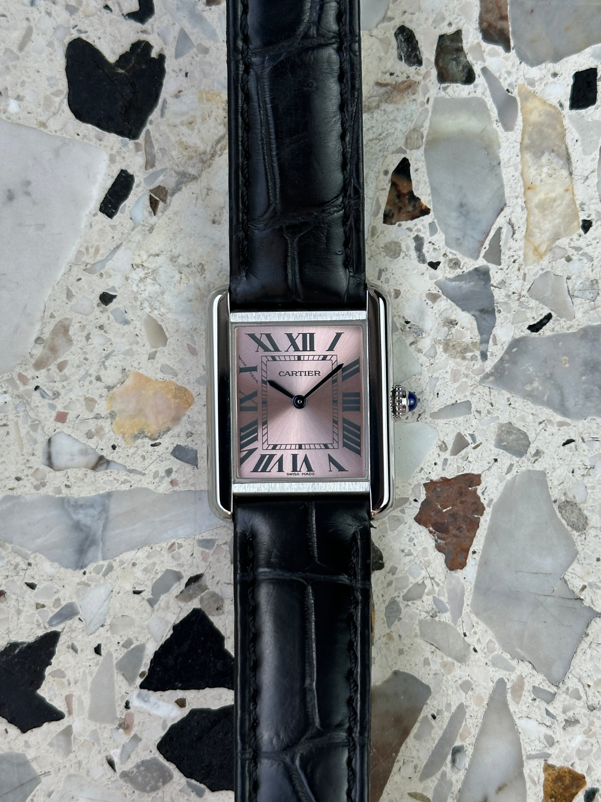Cartier Tank Solo 3170 (Box & Papers) W5200000