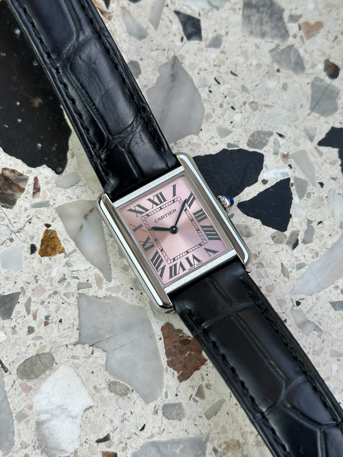 Cartier Tank Solo 3170 (Box & Papers) W5200000