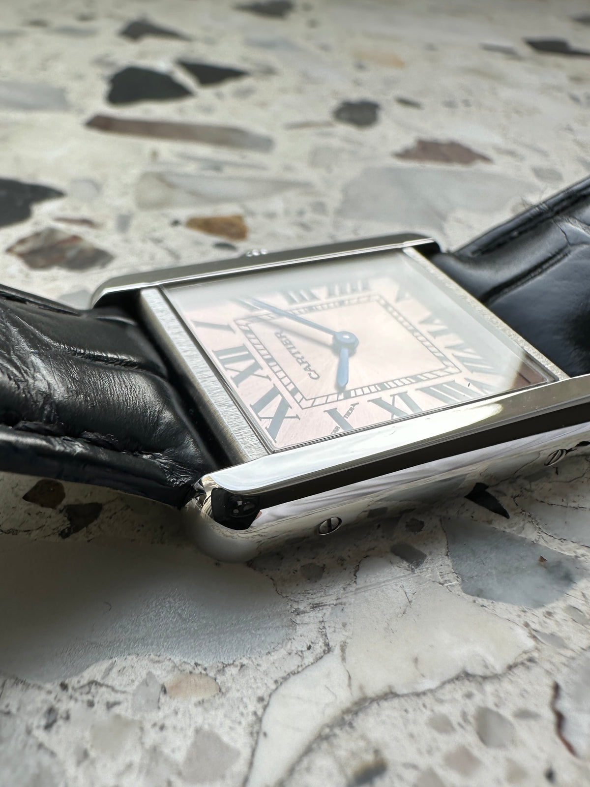 Cartier Tank Solo 3170 (Box & Papers) W5200000