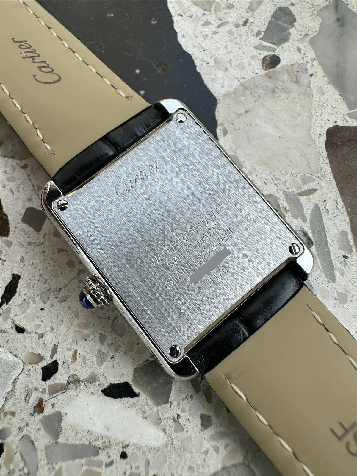Cartier Tank Solo 3170 (Box & Papers) W5200000