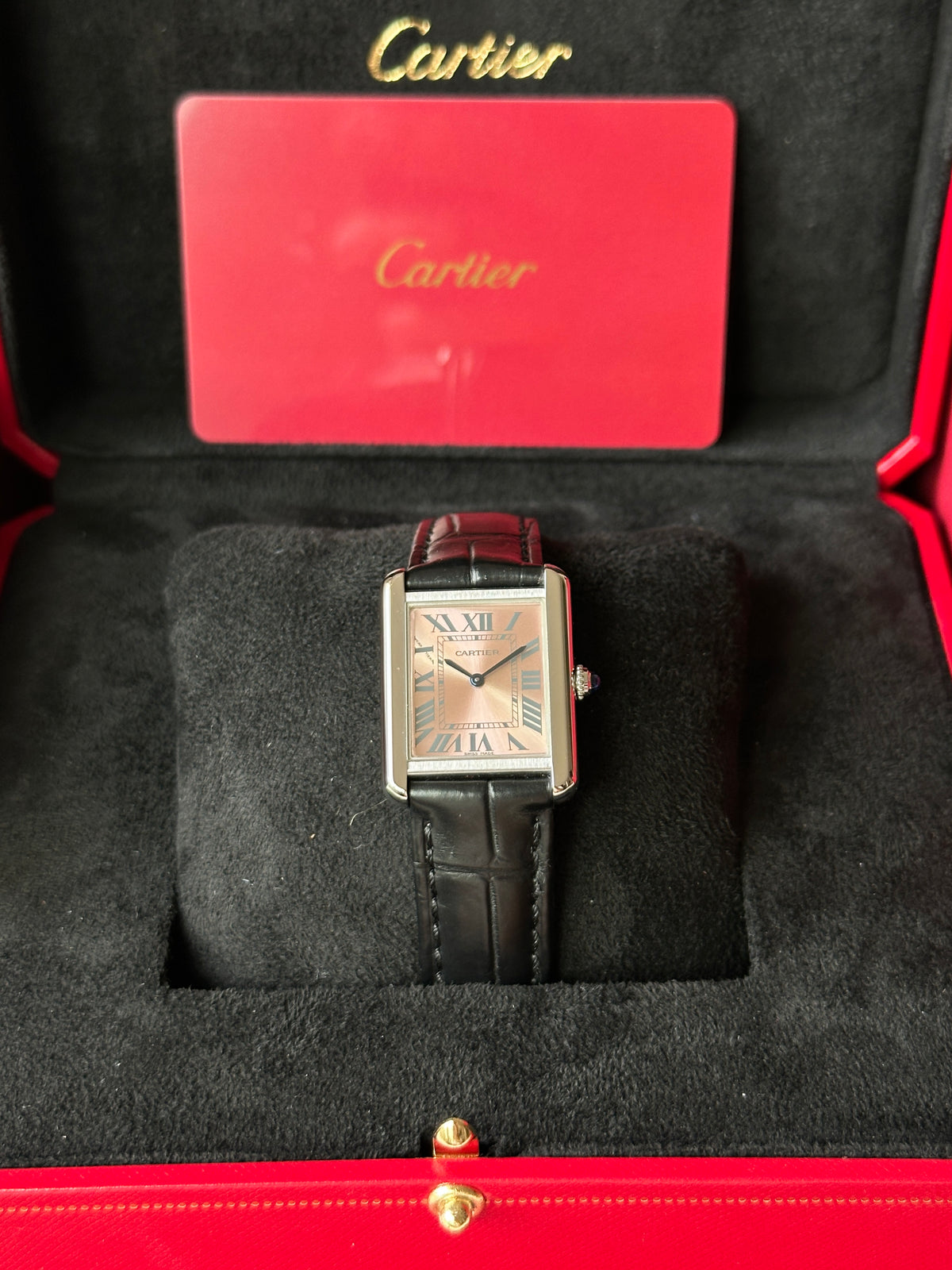 Cartier Tank Solo 3170 (Box & Papers) W5200000