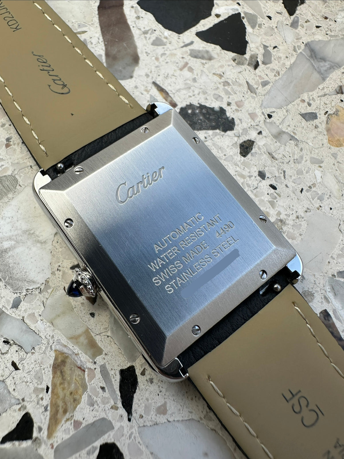 Cartier Tank Must 4490 (Box, Paper & Cartier Guaranty 08.2032) WSTA0040
