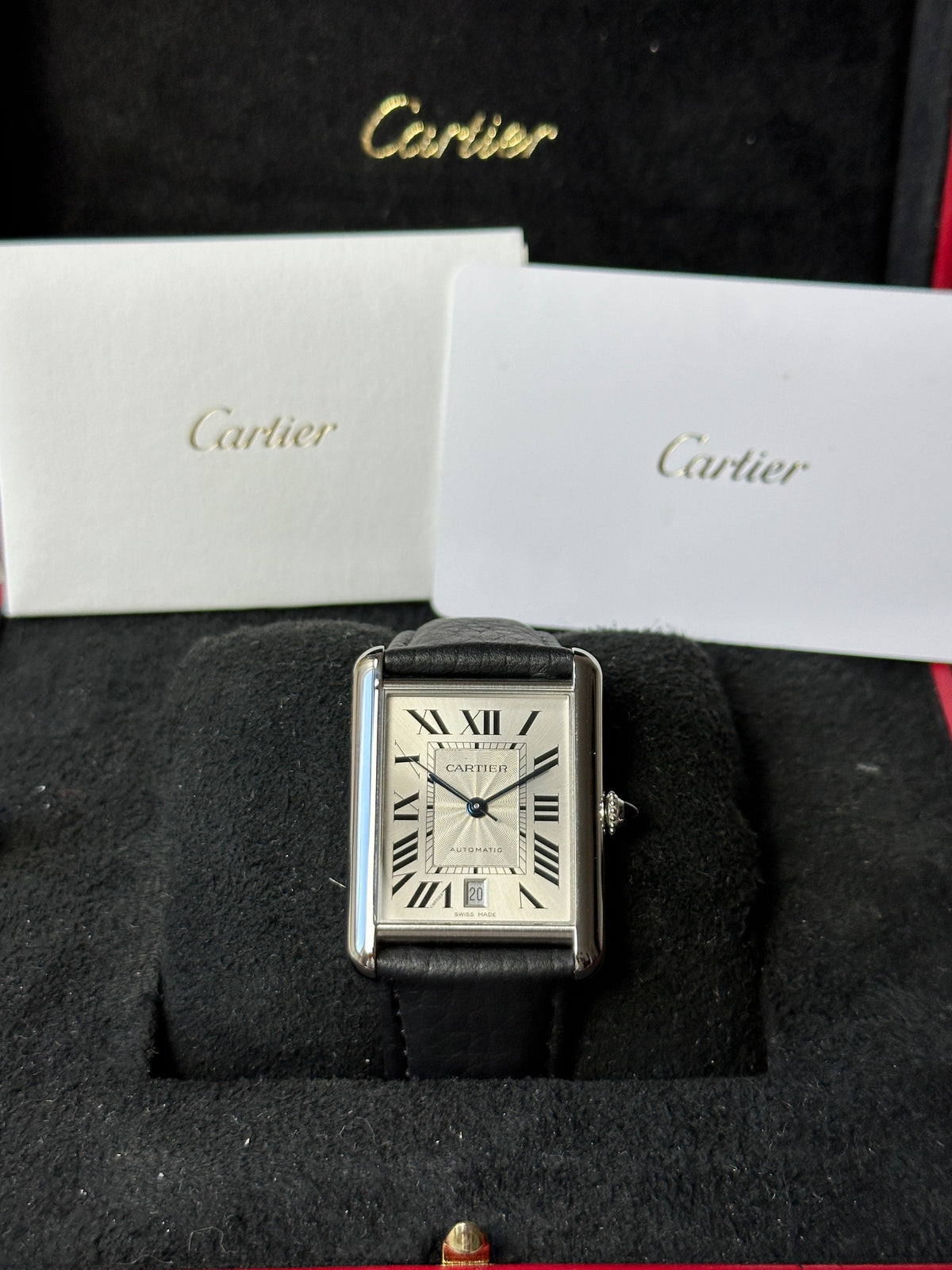 Cartier Tank Must 4490 (Box, Paper & Cartier Guaranty 08.2032) WSTA0040