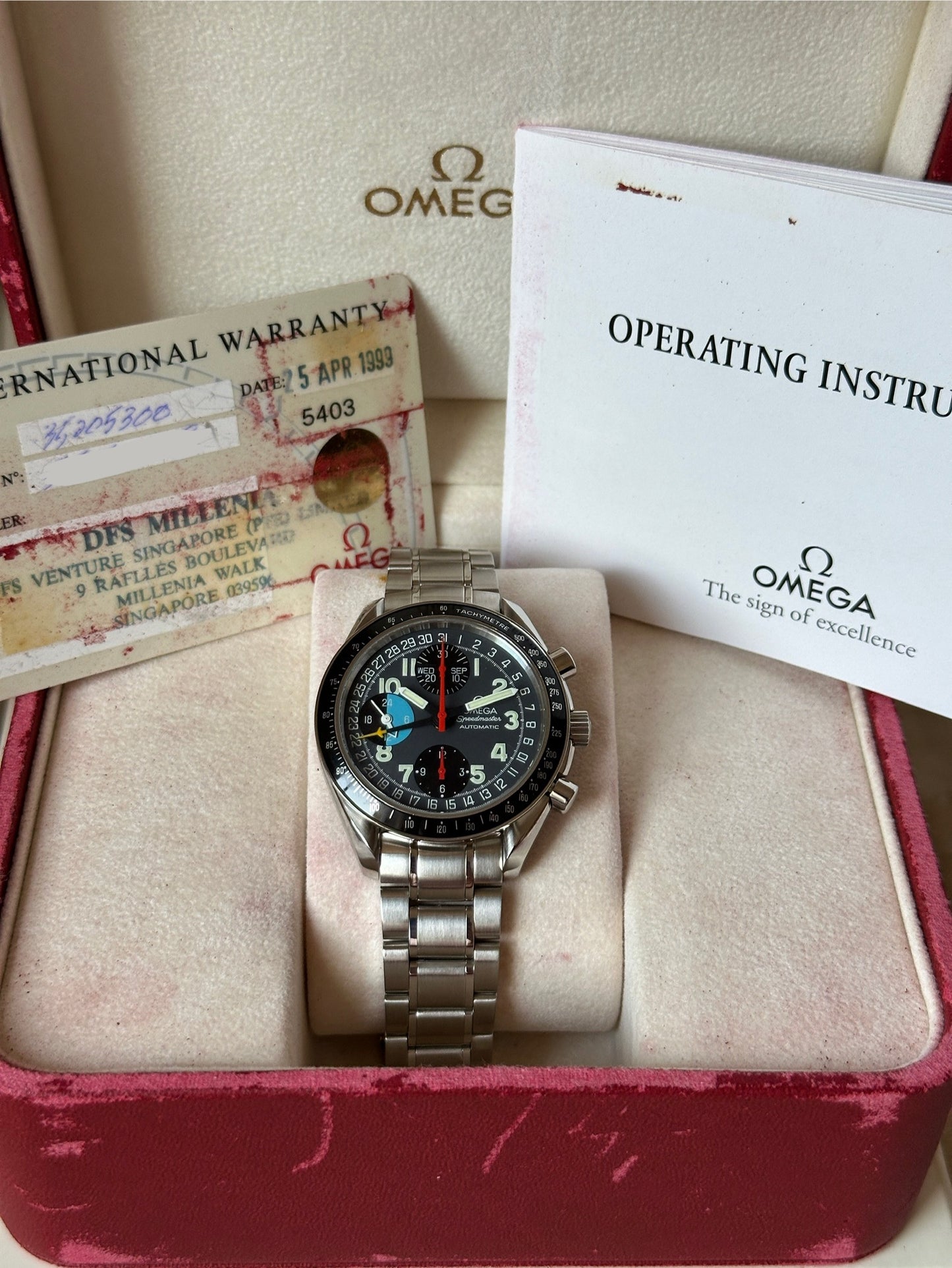 Omega Speedmaster 3520.53 Mark 40 (Michael Schuhmacher)