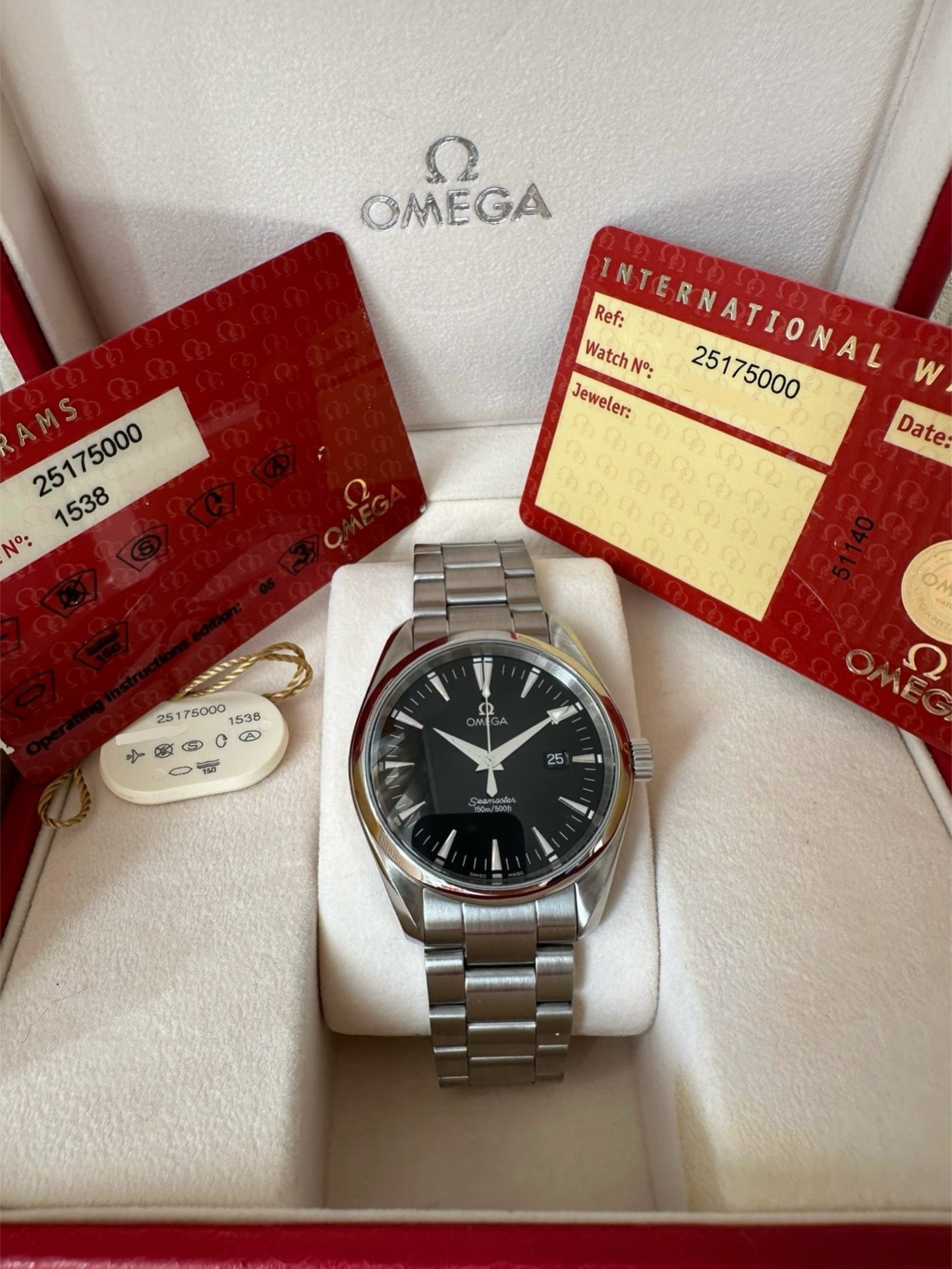 Omega Seamaster 2517.50 Aqua Terra