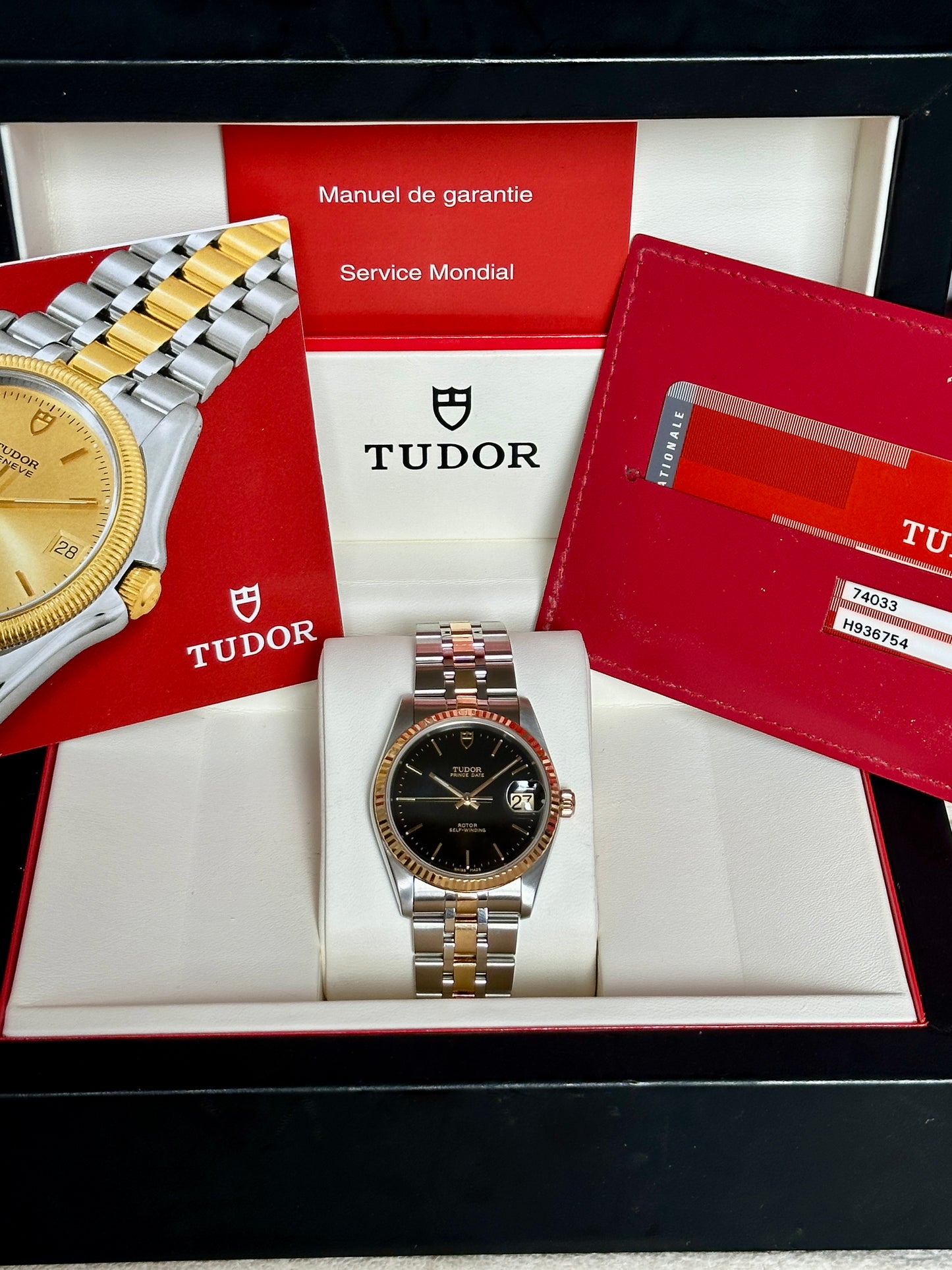 Tudor Prince 74033 Datejust (Full Set)